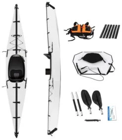 AirCanoe Foldable Kayak 3.9 -Aztron Boutique aircanoe foldable kayak 3 9 white white 1 1