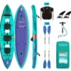 Aquatone Blast 13'6" Recreational Kayak 3-Person Green-Purple 1 Aquatone Blast 13'6" Recreational Kayak 3-Person Green-Purple -Aztron Boutique aquatone blast 13 6 recreational kayak 3 person green purple 0 1