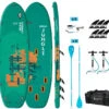 Aquatone Mega Jungle 16'0" Club SUP Green -Aztron Boutique aquatone mega jungle 16 0 club sup green 0 2