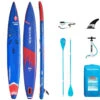 Aquatone Ocean 14'0" Race SUP Blue -Aztron Boutique aquatone ocean 14 0 race sup blue 0