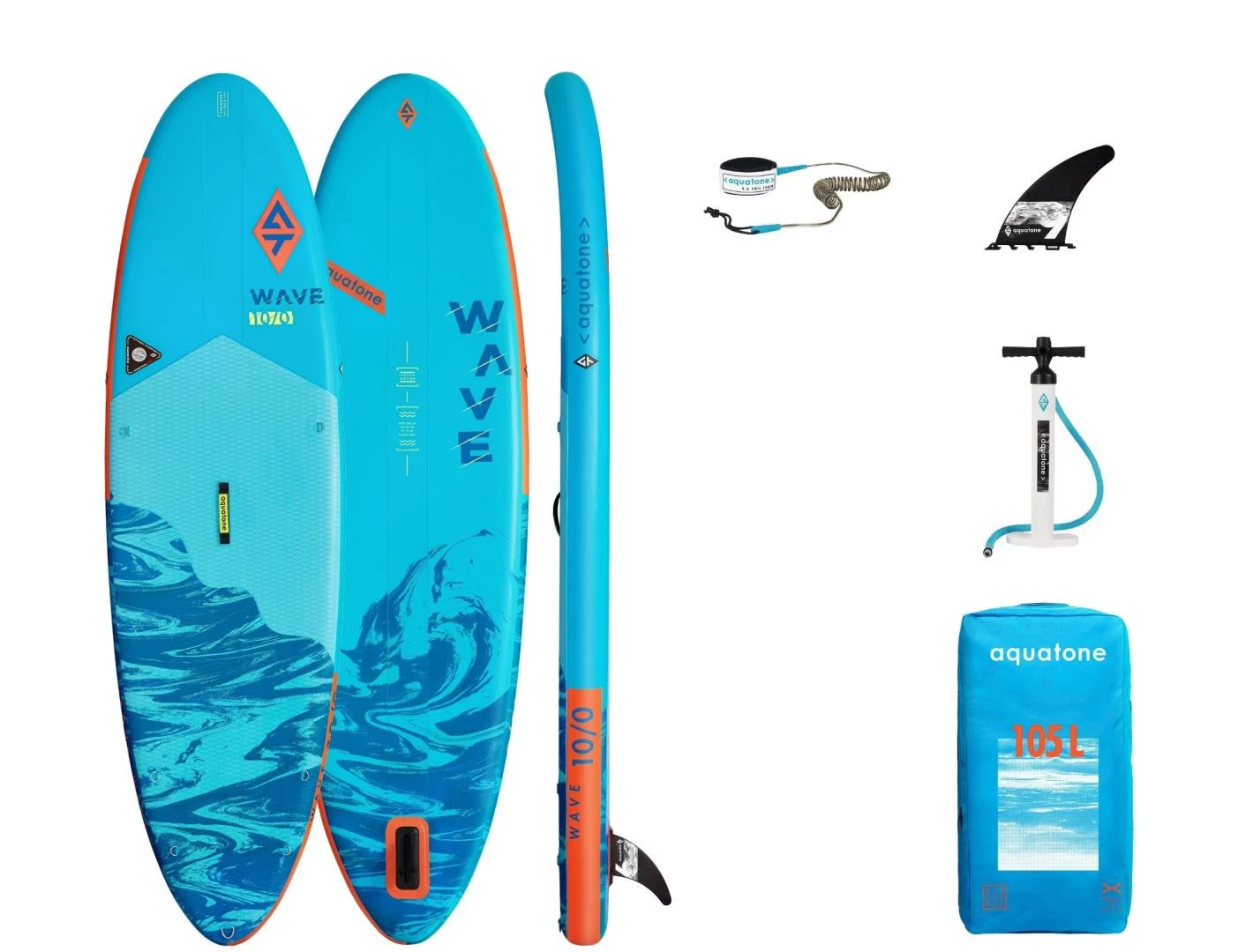 Aquatone Wave 10'0" SUP Only Blue 3 Aquatone Wave 10'0" SUP Only Blue