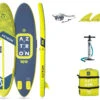 Aztron Nova 2.0 Compact 10'0" Sup Only Black-Yellow -Aztron Boutique aztron nova 2 0 compact 10 0 sup only black yellow 0