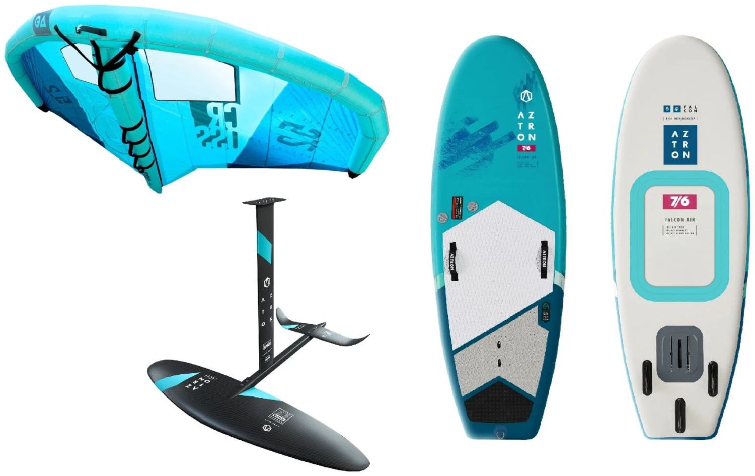 Aztron Wing Foil Package Deal - Board+Foil Rocket+Wing 6,2 4 Aztron Wing Foil Package Deal - Board+Foil Rocket+Wing 6,2 – Image 2