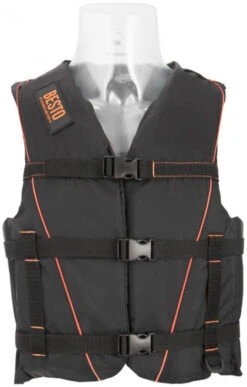 Besto Ski Gilet De Sauvetage XS -Aztron Boutique besto ski zwemvest xs black orange 1