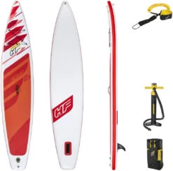 Bestway Hydro-Force Fastblast 12'6 Tech SUP Only Red -Aztron Boutique bestway hydro force fastblast 12 6 tech sup only red 2