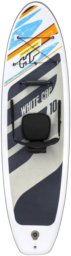 Bestway Hydro-Force White Cap 10'0 Convertible Set -Aztron Boutique bestway hydro force white cap 10 0 convertible set 1