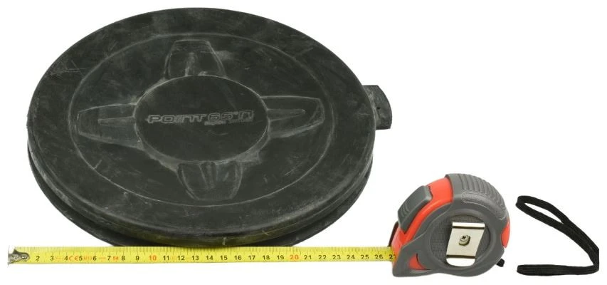 Point 65 Hatch, Caoutchouc Round 24 Cm 3 Point 65 Hatch, Caoutchouc Round 24 Cm