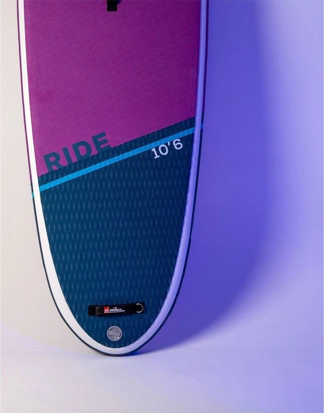 Red Paddle Co. Red Paddle Co 10'6 Ride MSL Inflatable SUP + Cruiser Tough Paddle White-Purple-Dark Blue 6 Red Paddle Co. Red Paddle Co 10'6 Ride MSL Inflatable SUP + Cruiser Tough Paddle White-Purple-Dark Blue – Image 4