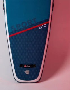 Red Paddle Co. Red Paddle Co 11'0 Sport MSL Inflatable SUP + Hybrid Tough Paddle White-Blue-Dark Blue -Aztron Boutique red paddle co 11 0 sport msl inflatable sup hybrid tough paddle white blue dark blue 4