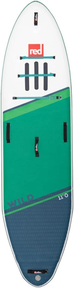 Red Paddle Co. Red Paddle Co 11'0 Wild MSL Inflatable SUP White-Teal-Dark Blue -Aztron Boutique red paddle co 11 0 wild msl inflatable sup white teal dark blue 2