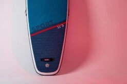 Red Paddle Co. Red Paddle Co 11'3 Sport MSL Inflatable SUP + Hybrid Tough Paddle White-Blue-Dark Blue -Aztron Boutique red paddle co 11 3 sport msl inflatable sup hybrid tough paddle white blue dark blue 4