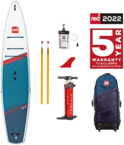 Red Paddle Co. Red Paddle Co 12’8 Sport MSL Inflatable SUP White-Blue-Dark Blue -Aztron Boutique red paddle co 12 6 sport msl inflatable sup white blue dark blue 4