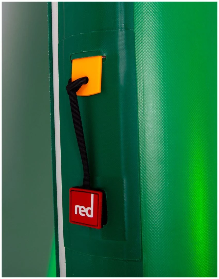 Red Paddle Co. Red Paddle Co 12’8 Voyager MSL Inflatable SUP + Hybrid Tough Paddle White-Green-Dark Blue 10 Red Paddle Co. Red Paddle Co 12’8 Voyager MSL Inflatable SUP + Hybrid Tough Paddle White-Green-Dark Blue – Image 8