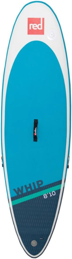 Red Paddle Co. Red Paddle Co 8'10 Whip MSL Inflatable SUP White-Blue-Dark Blue -Aztron Boutique red paddle co 8 10 whip msl inflatable sup white blue dark blue 2