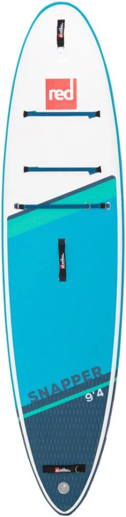 Red Paddle Co. Red Paddle Co 9'4 Snapper MSL Kids Inflatable SUP White-Blue-Dark Blue -Aztron Boutique red paddle co 9 4 snapper msl kids inflatable sup white blue dark blue 2