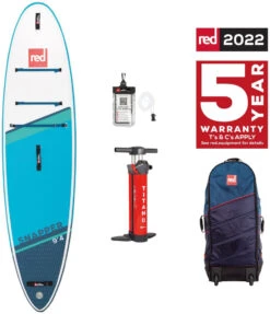 Red Paddle Co. Red Paddle Co 9'4 Snapper MSL Kids Inflatable SUP White-Blue-Dark Blue -Aztron Boutique red paddle co 9 4 snapper msl kids inflatable sup white blue dark blue 4