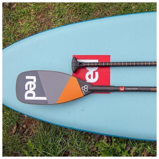 Red Paddle Co. Red Paddle Co Ultimate Leverlock 3 Piece Adjustable SUP Paddle Black-Orange 8 Red Paddle Co. Red Paddle Co Ultimate Leverlock 3 Piece Adjustable SUP Paddle Black-Orange – Image 6