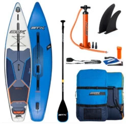 STX I-Sup Hybrid Tourer 11'6" X 32 X 6' Blue-Orange -Aztron Boutique stx isup hybrid tourer 11 6 x 32 x 6 blue orange 0 1
