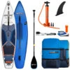 STX I-Sup Tourer 11'6" X 32 X 6' Blue-Orange -Aztron Boutique stx isup tourer 11 6 x 32 x 6 blue orange 0