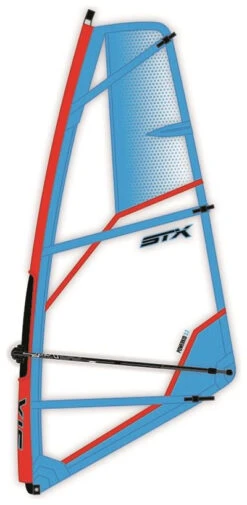 STX Rig PowerKid 4.4 Windsurf Sail 4.4 -Aztron Boutique stx rig powerkid 4 4 windsurf sail 1