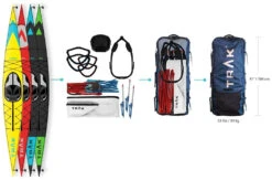 Trak 2.0 Kayak 13 Trak 2.0 Kayak -Aztron Boutique trak 2 0 kayak bright green on black deck bright green on black deck 1